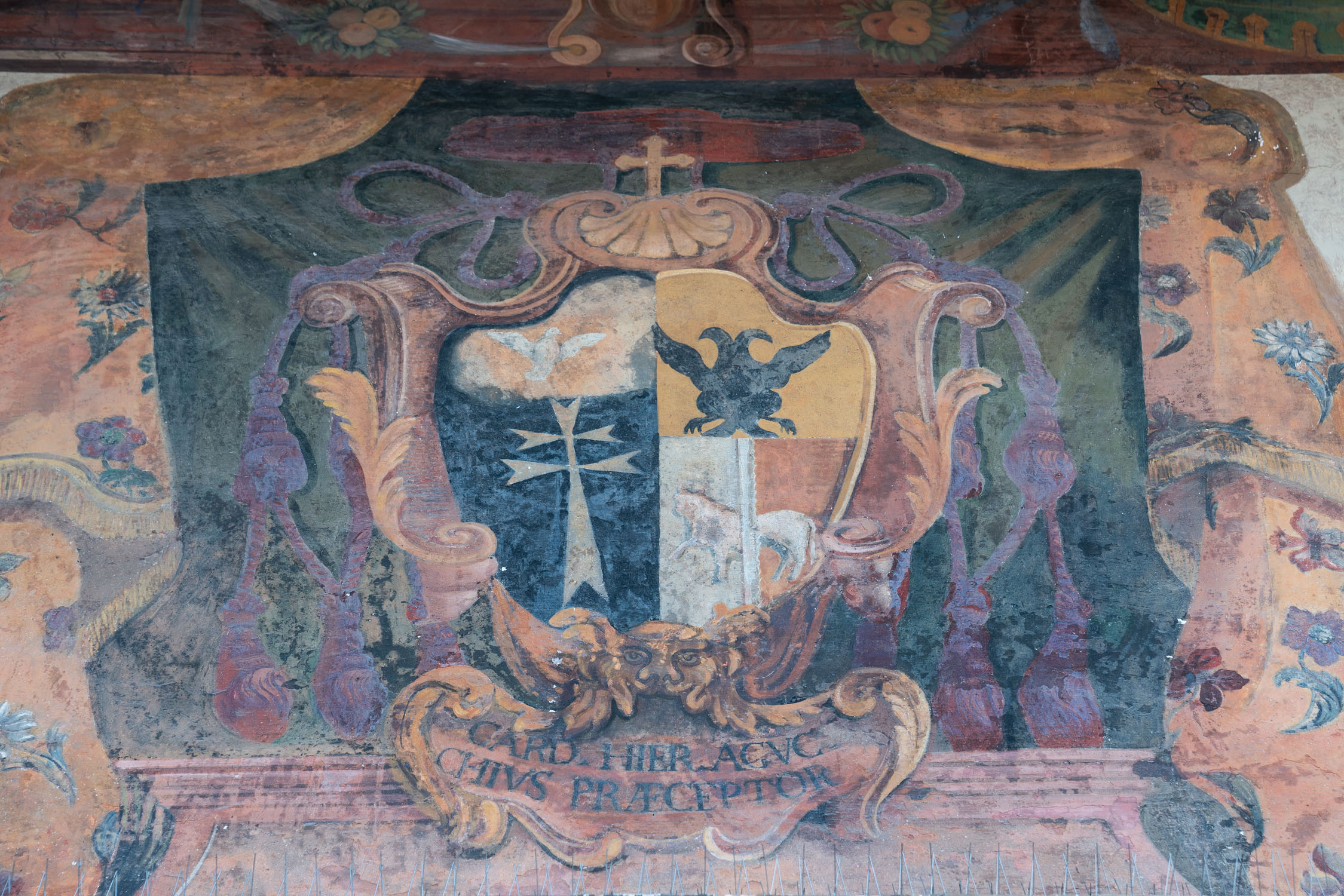 Saxia Museum | Percorsi | Palazzo del Commendatore | Decorazioni e stemmi piano nobile Saxia Museum | Percorsi | Palazzo del Commendatore | Decorazioni e stemmi piano nobile