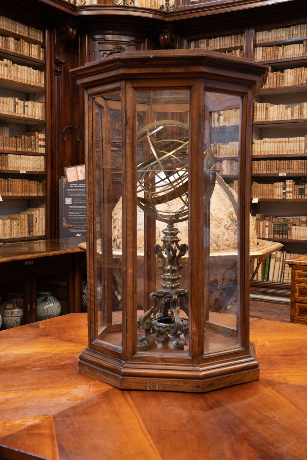 Saxia Museum | Percorsi | Biblioteca Lancisiana | Sfera armillare, Simone Barocci (attr.) XVI sec. Saxia Museum | Percorsi | Biblioteca Lancisiana | Sfera armillare, Simone Barocci (attr.) XVI sec.