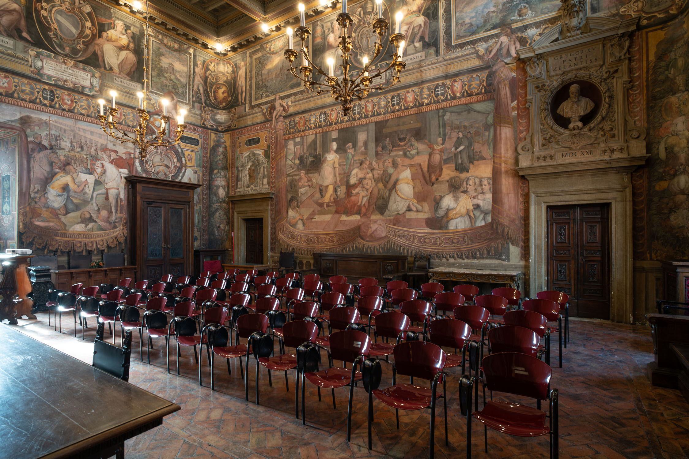 Saxia Museum | Percorsi | Palazzo del Commendatore | Salone del Commendatore