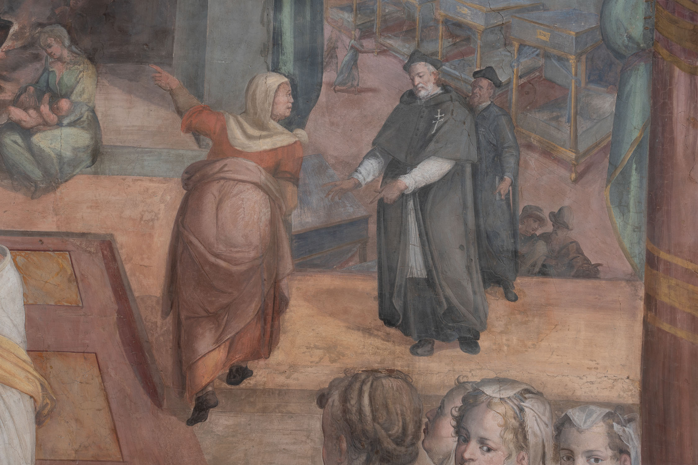 Saxia Museum | Percorsi | Palazzo del Commendatore | Corsie, letti a baldacchino