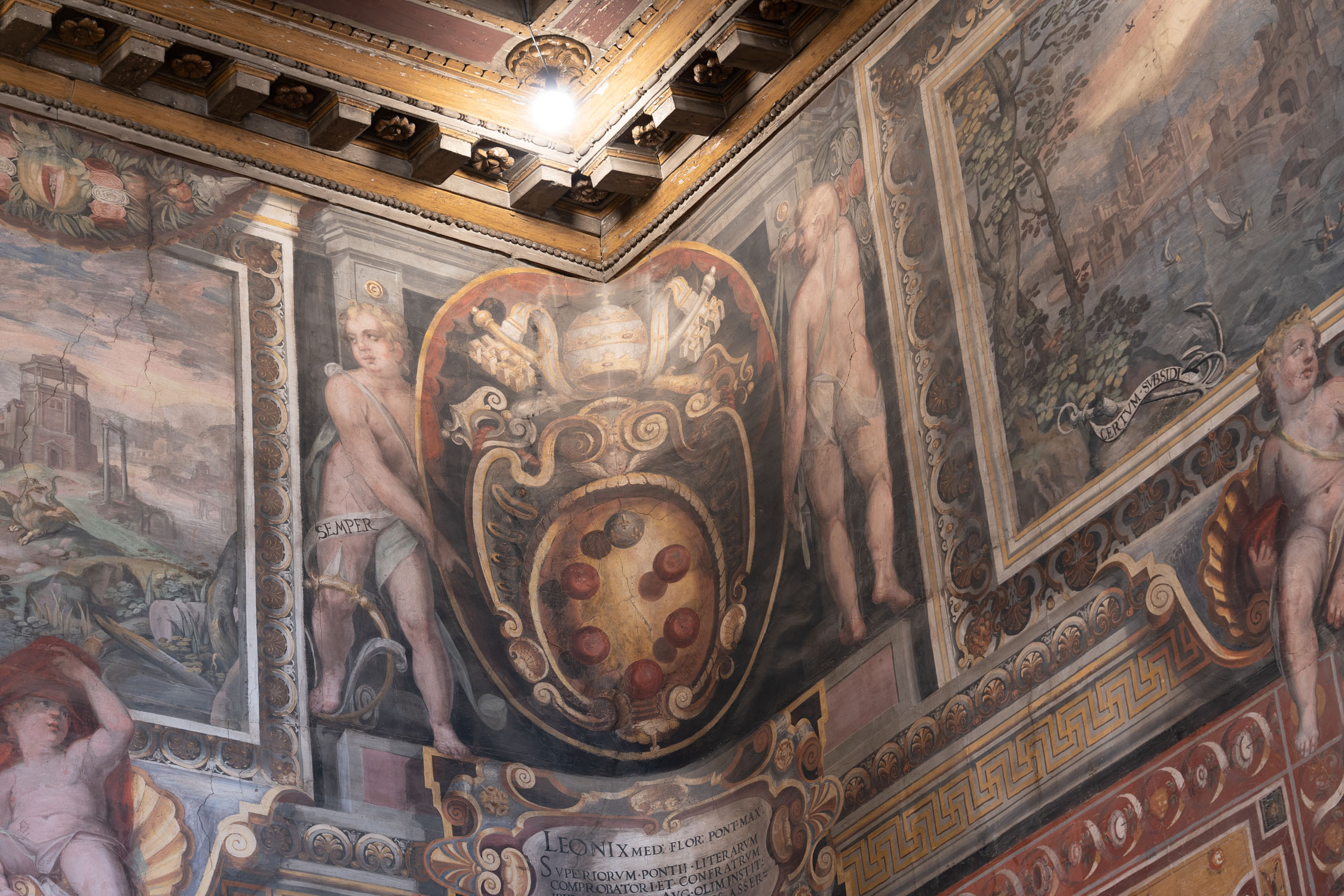 Saxia Museum | Percorsi | Palazzo del Commendatore | Veduta di insieme del Salone Saxia Museum | Percorsi | Palazzo del Commendatore | Veduta di insieme del Salone
