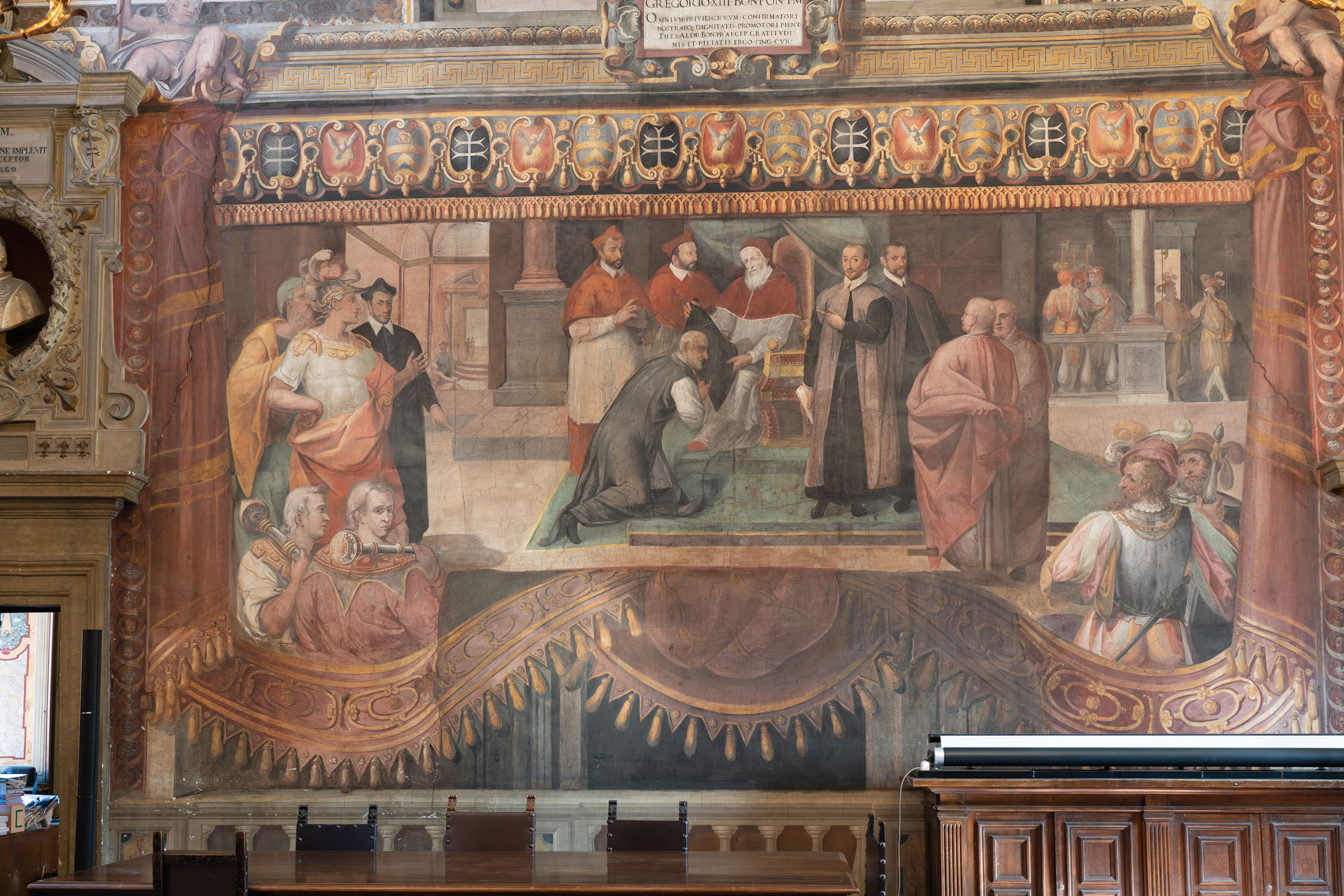 Saxia Museum | Percorsi | Palazzo del Commendatore | Commendatore Aldrovandi e papa Gregorio XIII
