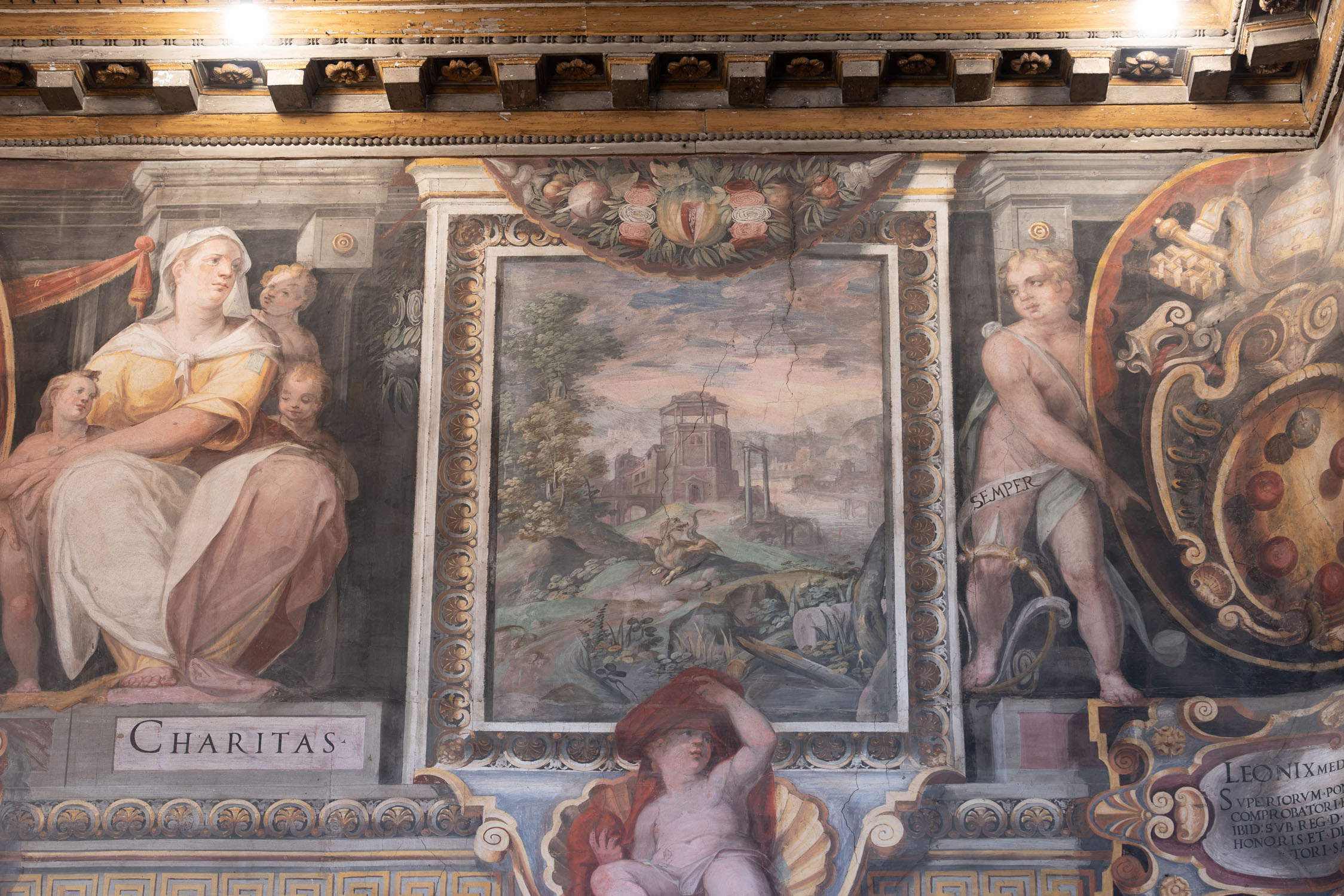 Saxia Museum | Percorsi | Palazzo del Commendatore | Veduta di insieme del Salone Saxia Museum | Percorsi | Palazzo del Commendatore | Veduta di insieme del Salone
