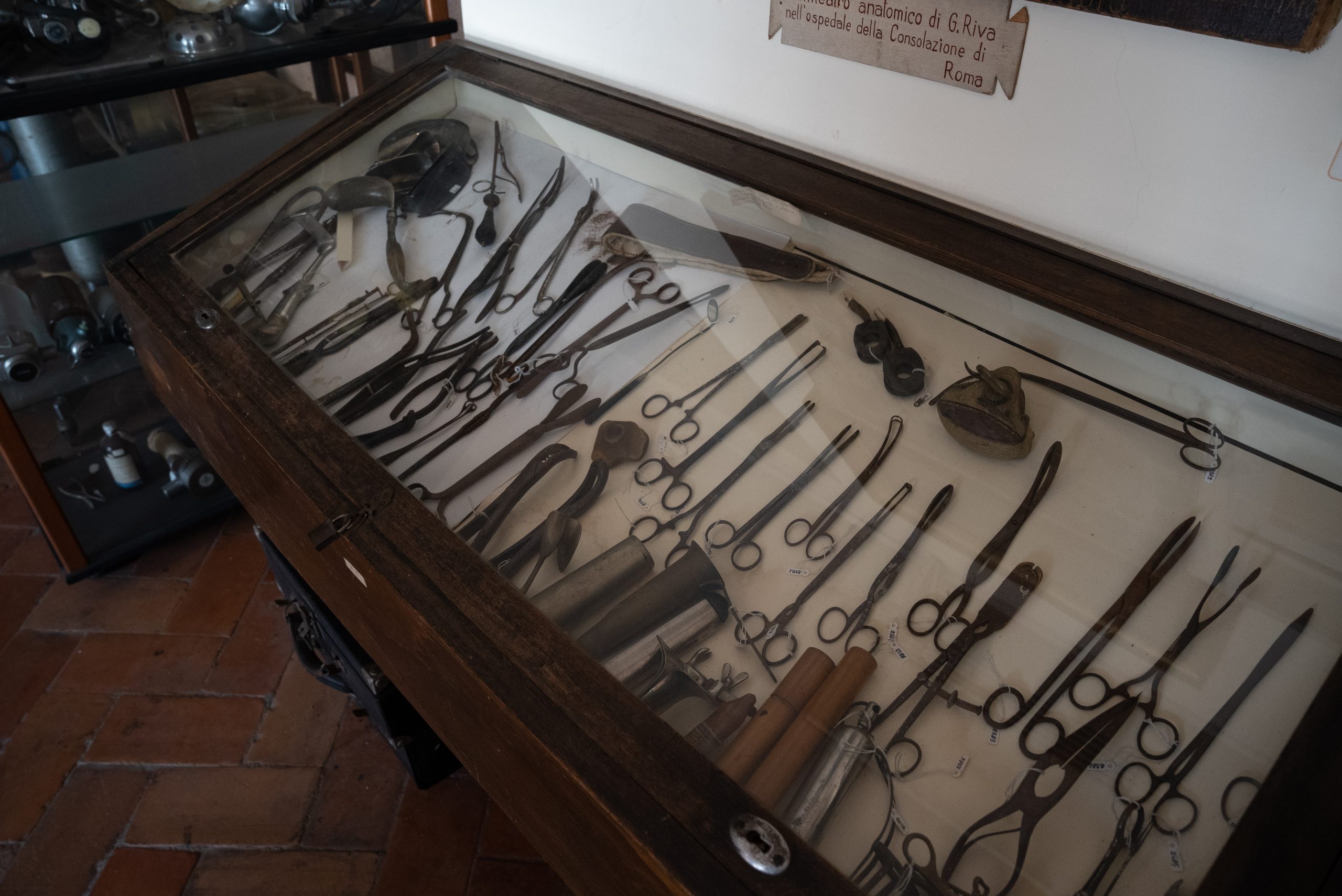 Saxia Museum | Percorsi | Museo dell arte sanitaria | Sala Carbonelli Saxia Museum | Percorsi | Museo dell arte sanitaria | Sala Carbonelli