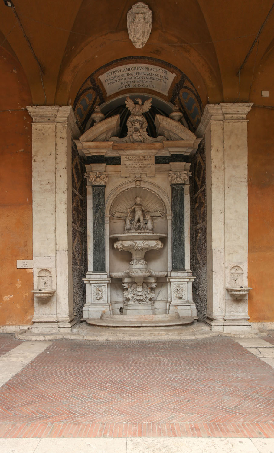 Saxia Museum | Percorsi | Palazzo del Commendatore | Fontana di Paolo V Saxia Museum | Percorsi | Palazzo del Commendatore | Fontana di Paolo V