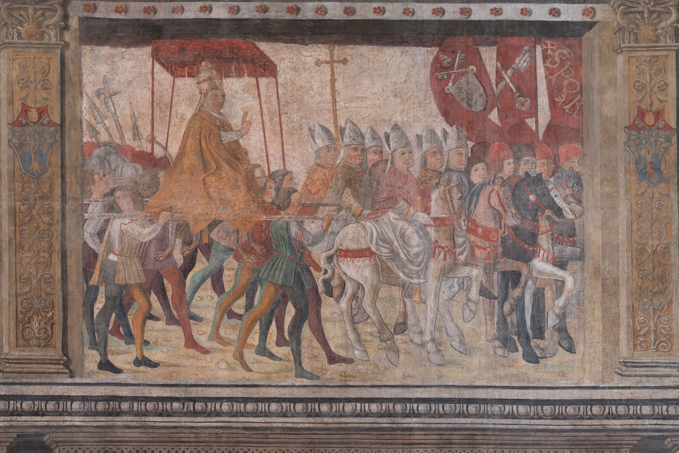 Saxia Museum | Percorsi | Corsie Sistine | Sisto IV sale al soglio pontificio
