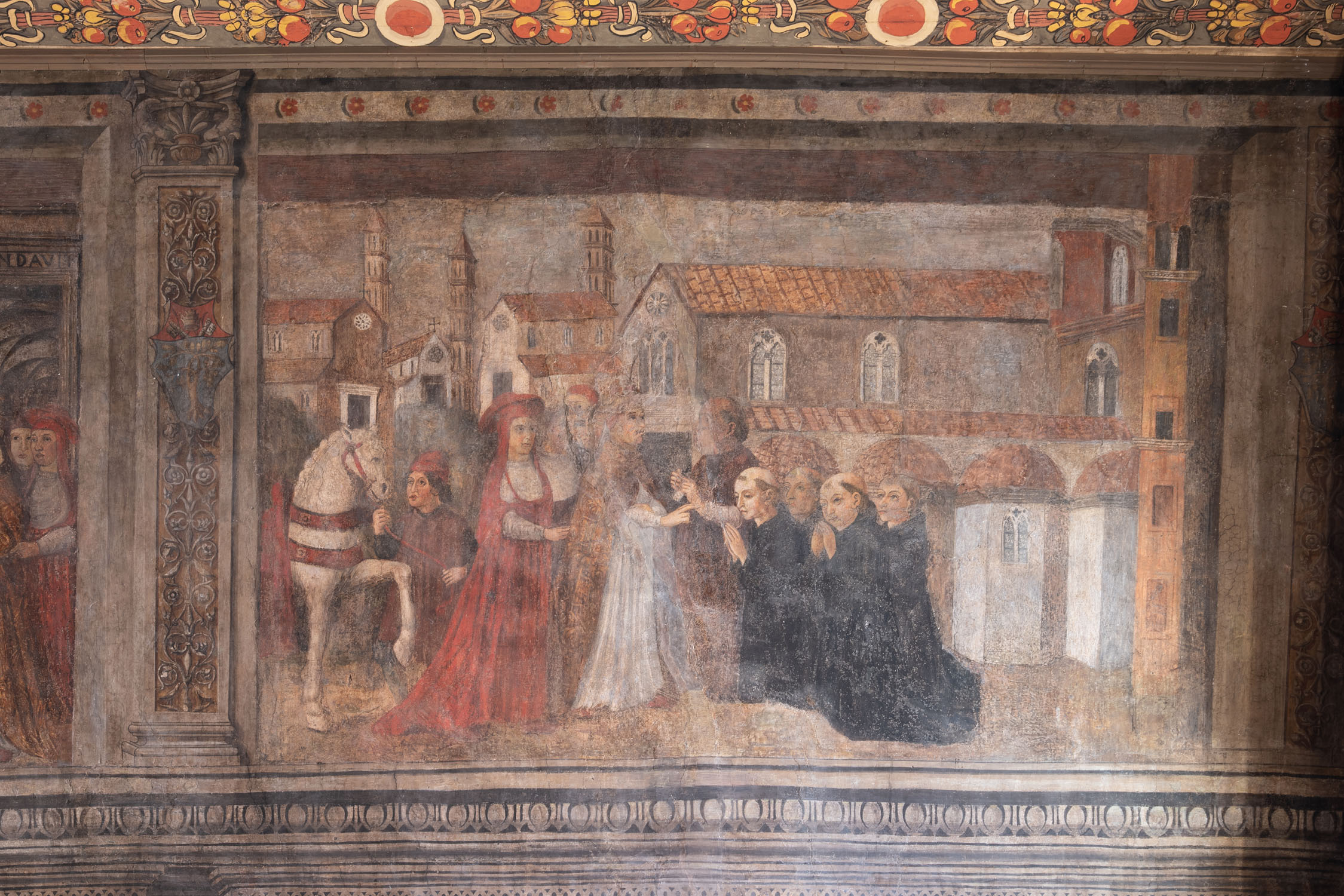 Saxia Museum | Percorsi | Corsie Sistine | Sisto IV visita l'ospedale appena costruito