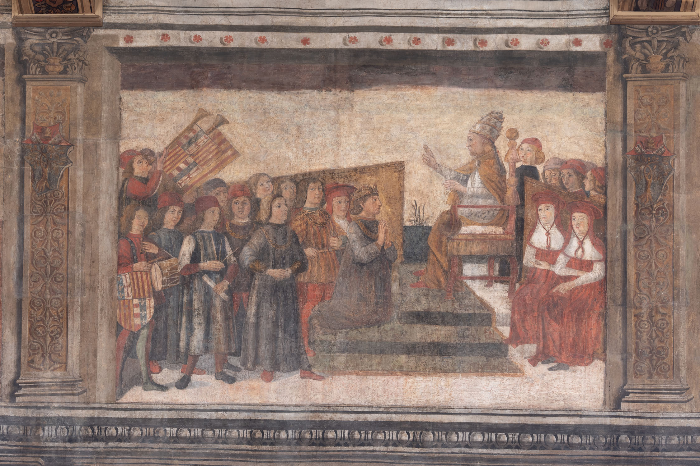 foto-51 Saxia Museum | Percorsi | Corsie Sistine | Sisto IV riceve le visite dei regnanti di varie nazioni europee